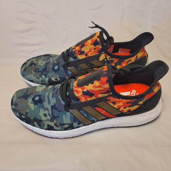 Adidas Speedfactory AM4 Knight Running Shoes Size 8 Sneakers FW6630 Green Gold main image 4